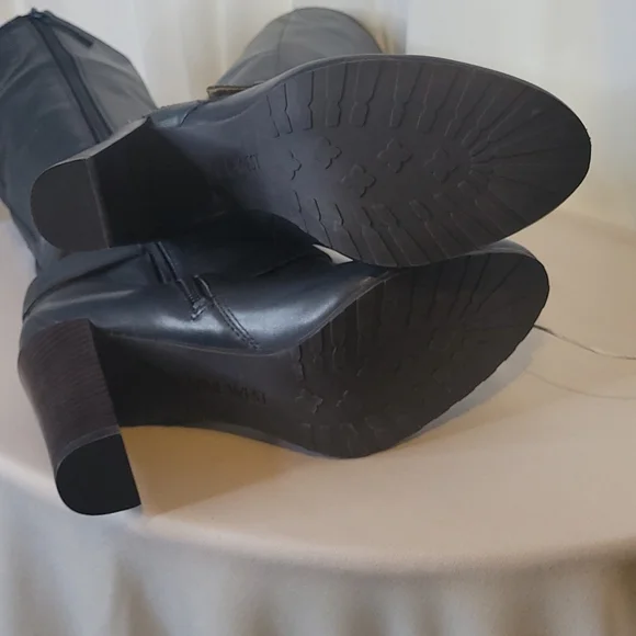 NINE WEST Skylight Knee High Leather boots Size 8M - Picture 5 of 8